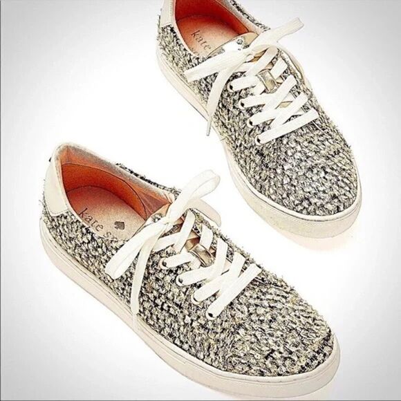 Kate Spade Tweed ‘Fleet’ Sneakers - Picture 1 of 10